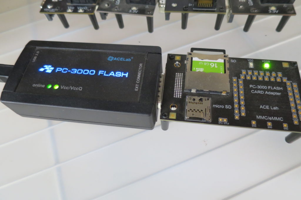 PC-3000FLASH SSD ＋CARD Adapter